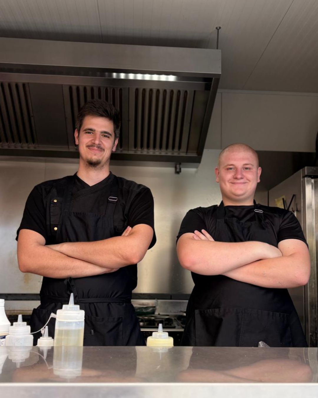 Duje Glušević i Emanuel Kračić u kuhinji restorana ALA GUŠTA